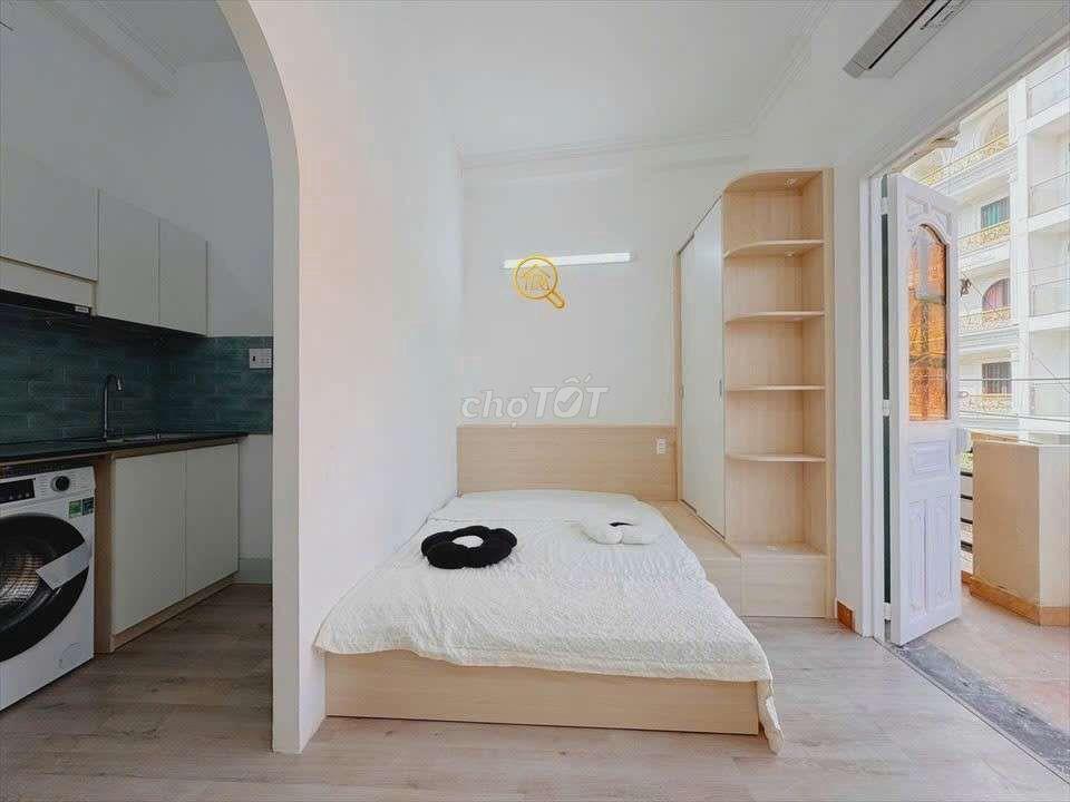  Studio ban công,Full NT máy giặt riêng, Nguyễn Công Hoan, Phú Nhuận