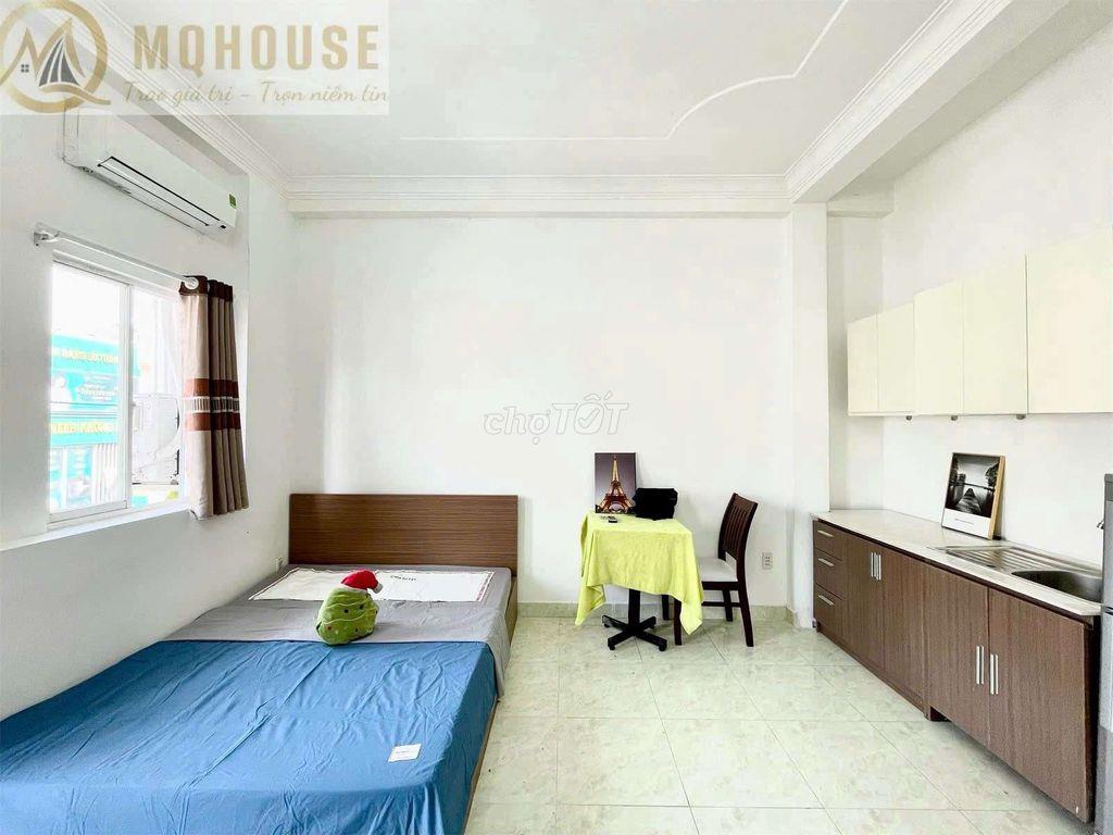 Căn hộ 1PN, ban công, cửa sổ Full nội thất, Trần Huy Liệu, gần sân bay
