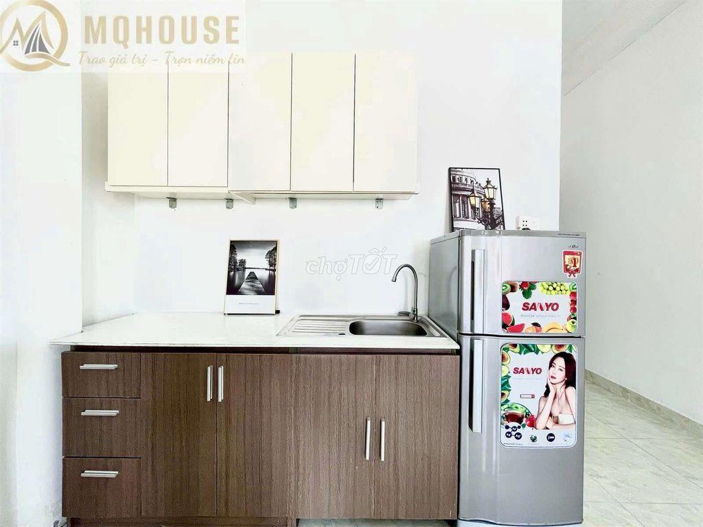 Căn hộ 1PN, ban công, cửa sổ Full nội thất, Trần Huy Liệu, gần sân bay
