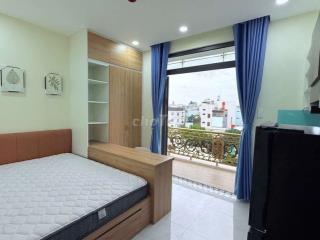  Studio-ban công siêu rộng, full nội thất, Nguyễn Văn Đậu, Bình Thạnh