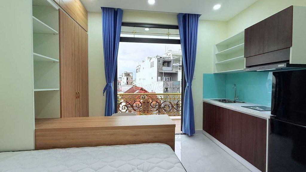  Studio-ban công siêu rộng, full nội thất, Nguyễn Văn Đậu, Bình Thạnh