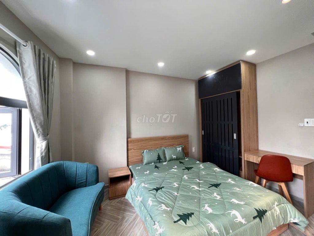 Cho thuê căn hộ 1PN-ban công,Full NT, Nguyễn Thượng Hiền, Bình Thạnh
