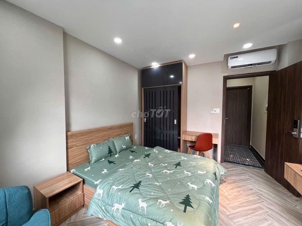 Cho thuê căn hộ 1PN-ban công,Full NT, Nguyễn Thượng Hiền, Bình Thạnh