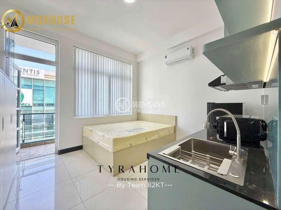Cho thuê 1PN-ban công, nội thất mới 100%, Huỳnh Văn Bánh, Phú Nhuận