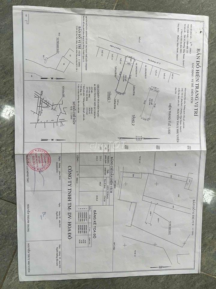 BÁN NHÀ ĐẤT QUẬN 12 3 TỶ