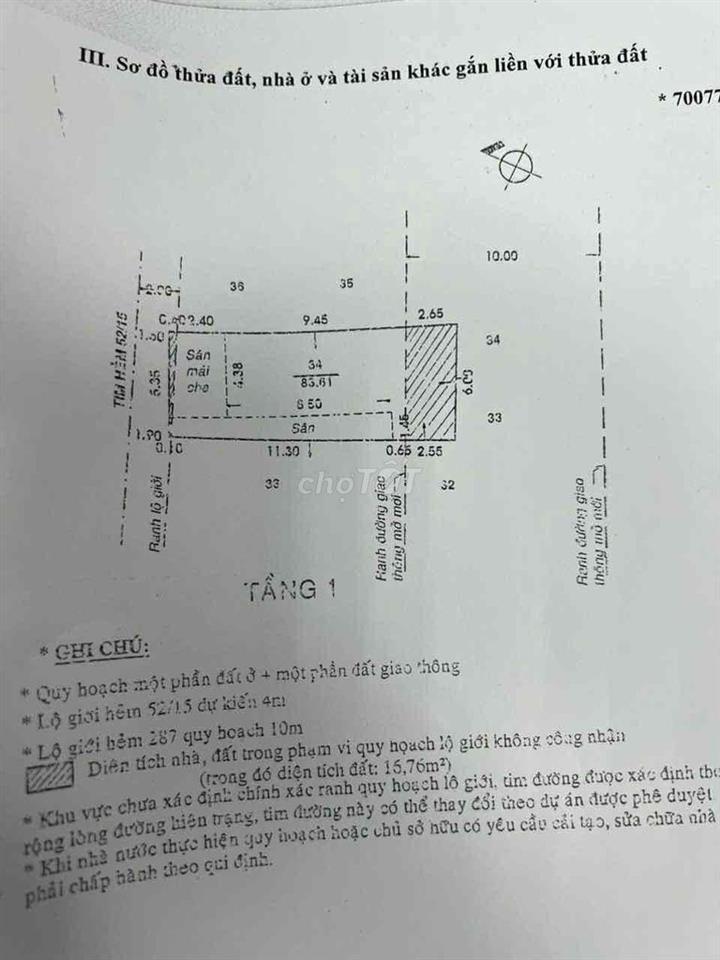 Bán nhà gần Metro số 2
