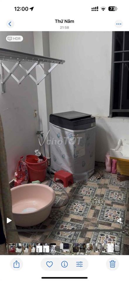 Phòng cho thuê ngay chợ phạm văn hai có máy lạnh mới