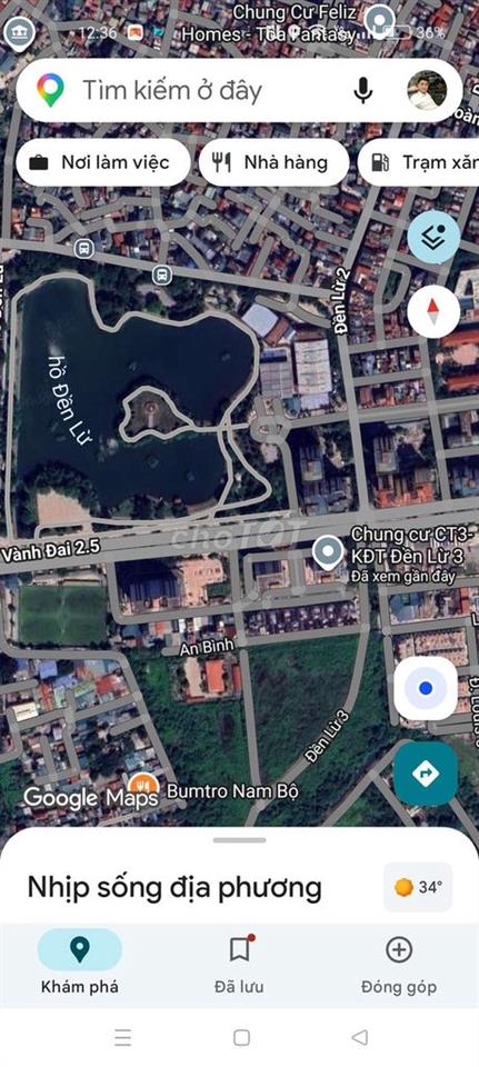 Cho thuê căn hộ CT Đền Lừ 3 Tân Mai  giá 8 triệu thanh toán 1 tháng