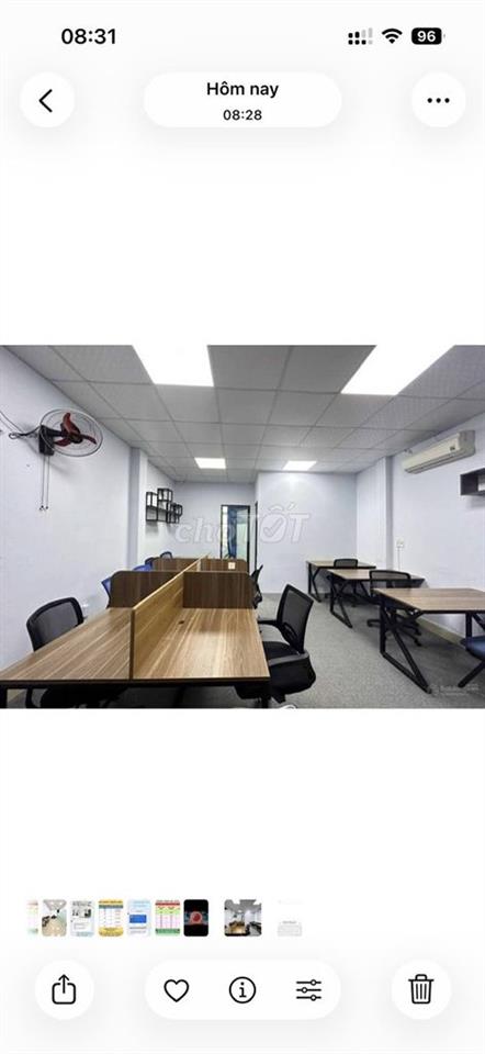 Cho thuê vp phố Trấn Vỹ ,Phú Diễn,hà nội,dt 68m2 ,thông sàn, 