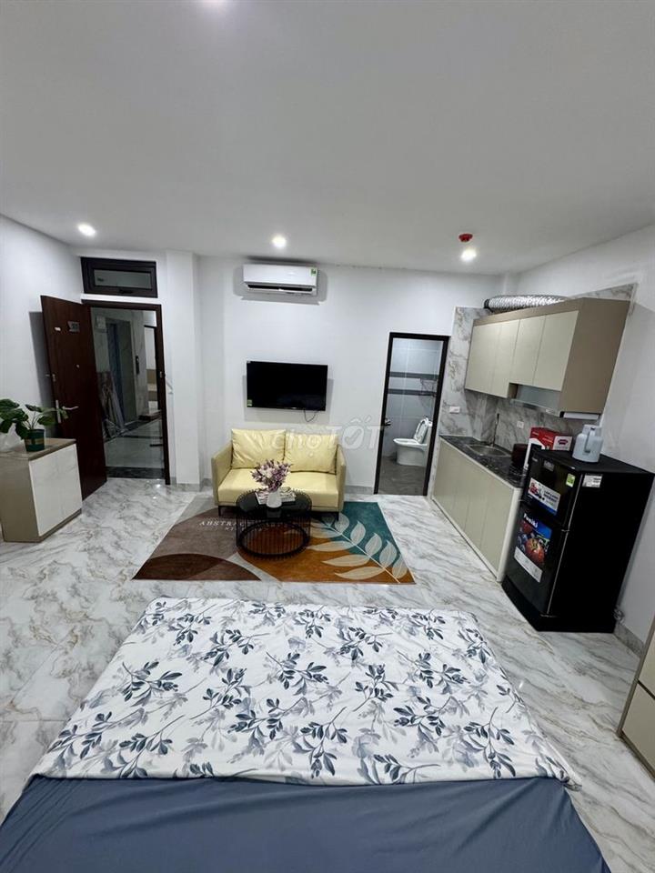 CHO THUÊ CHUNG CƯ HÀ NỘI, CĂN HỘ STUDIO, NGUYỄN CHÁNH FULL NỘI THẤT