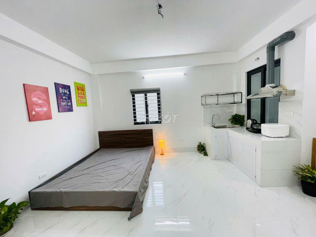 CHO THUÊ CĂN STUDIO NGÕ 192 LÊ TRỌNG TẤN CÓ BAN CÔNG, FULL NỘI THẤT