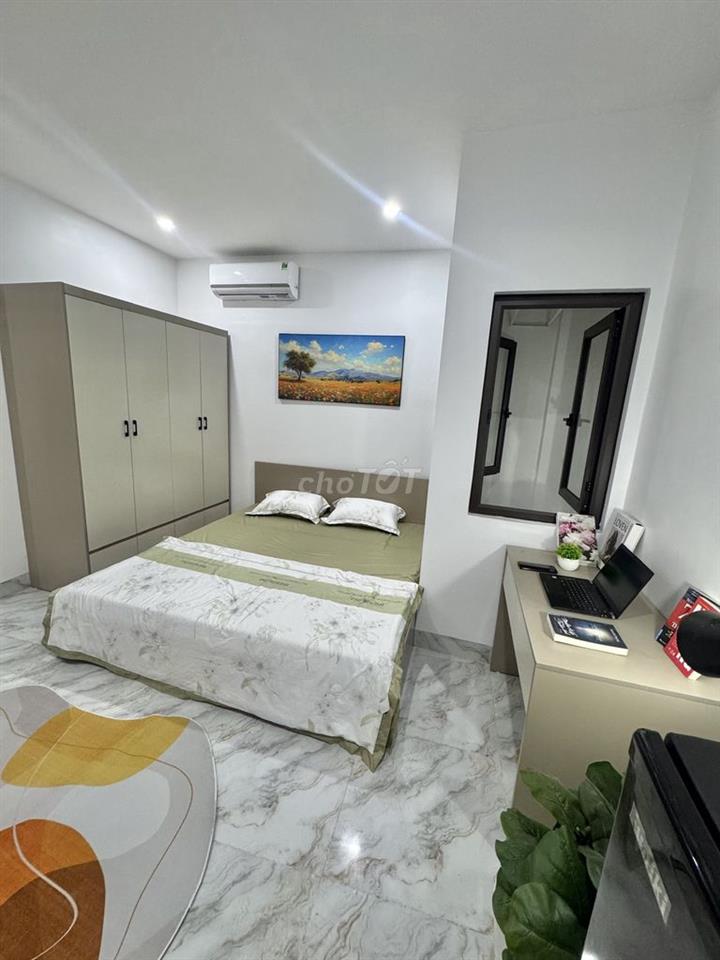 CHO THUÊ CĂN HỘ STUDIO, NGÕ 20 NGUYỄN CHÁNH, FULL NỘI THẤT VÀO Ở LUÔN
