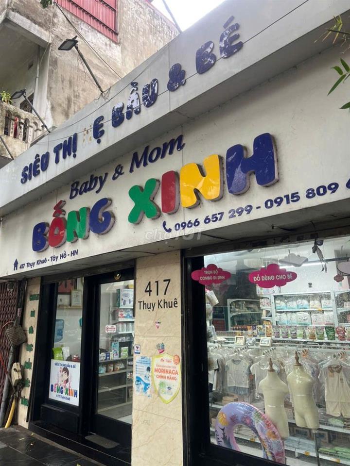 Cho thuê mặt bằng kinh doanh 60m2, 2 mặt tiền đường Thụy Khuê