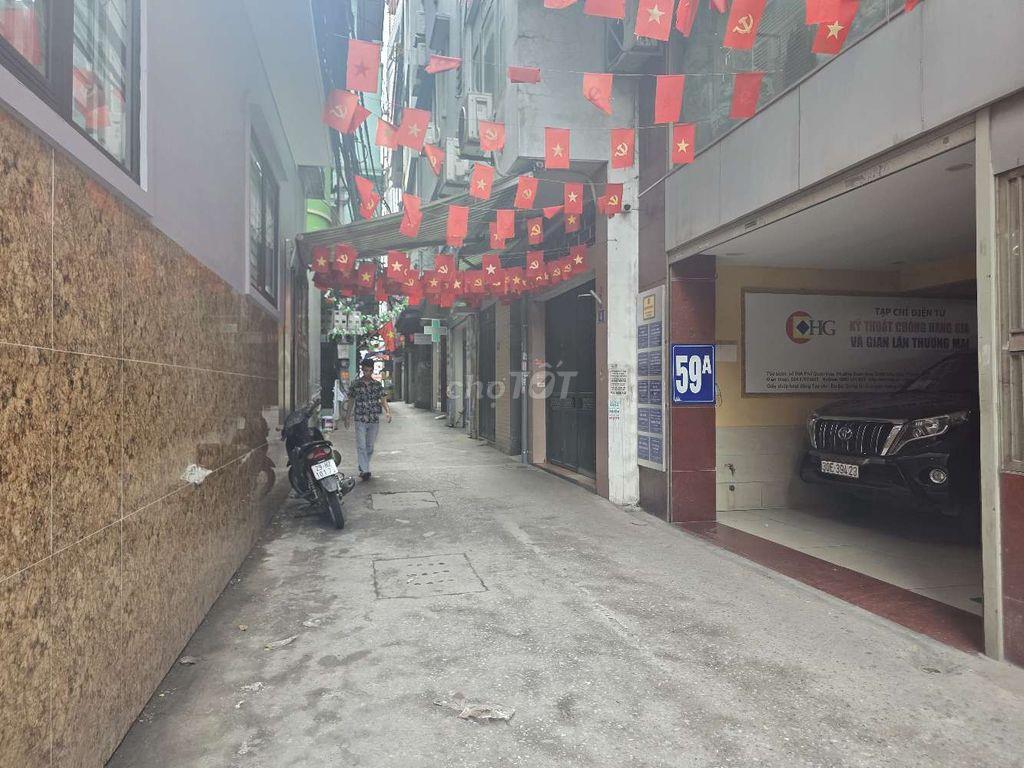 Hiếm_ Trên 7 tỷ_ Nhà 6T_ Phố Quan Hoa, ngõ 3m, cách phố 50m