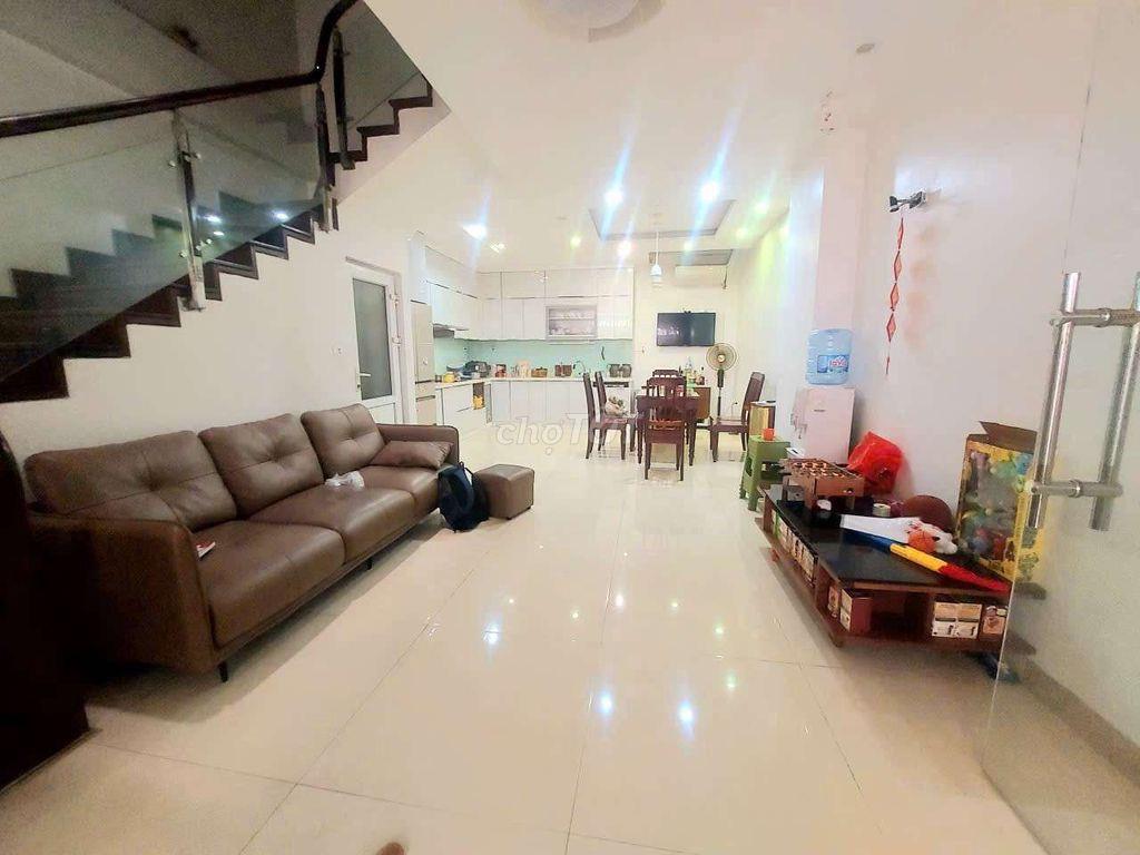 cho thuê nhà Phân lô Hoàng Văn Thái, 80m x 4 tầng, oto tránh