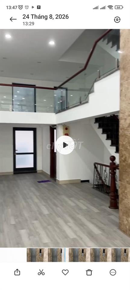 Cho thuê mặt phố Tôn Thất Thuyết, 123m2, 5 tầng, 1 hầm, 100tr/tháng