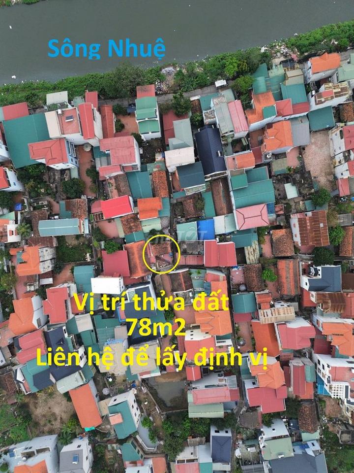 bán đất thôn Đan Nhiễm, gần S.Nhuệ, tâm khu A VinOlympic, Ko Dính QH