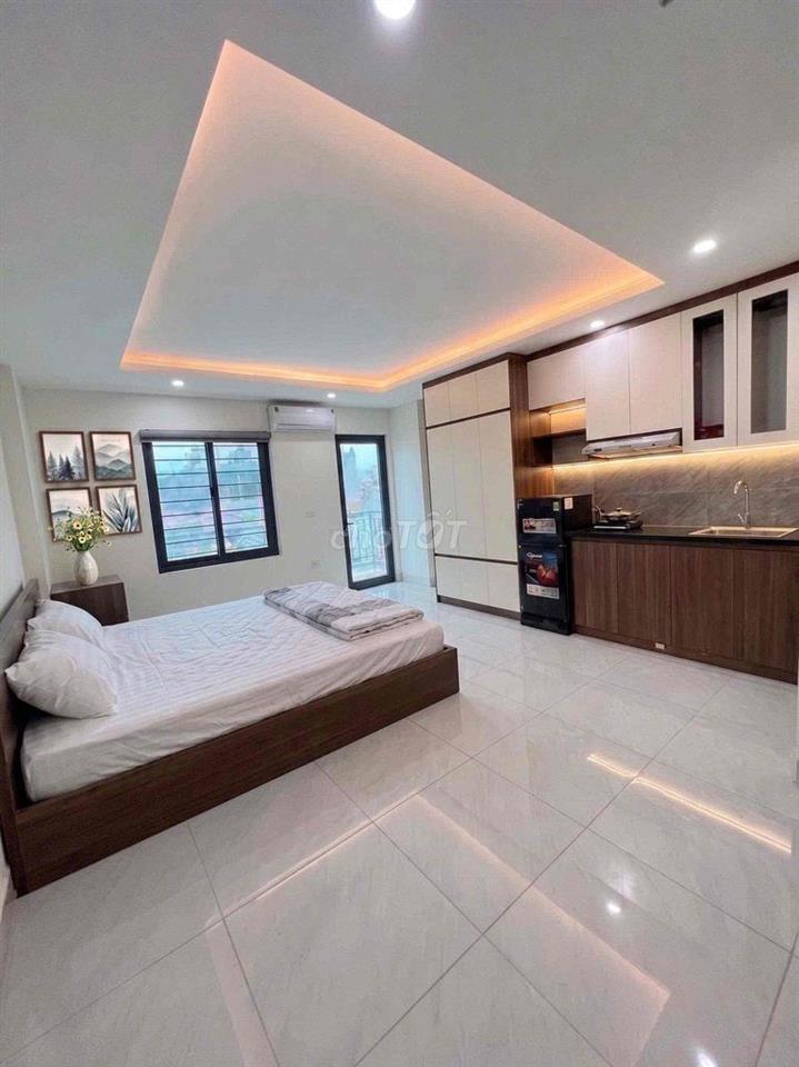 Cho thuê phòng mới tinh Full nội thất, ô tô đỗ cửa ở ngõ 153 Cầu Cốc
