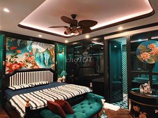 Nhà cực đẹp con phố vip Hoàng Cầu - Gara 7 tầng NT dát vàng  >20tỷ