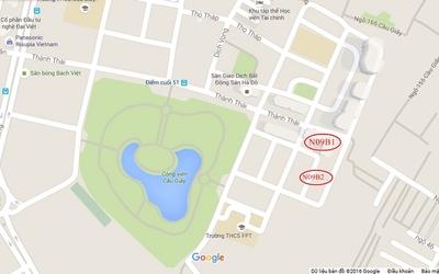 Bán căn hộ chung cư toà N09 B1 Thành Thái 90m2 , thiết kế 2 ngủ , 2wc