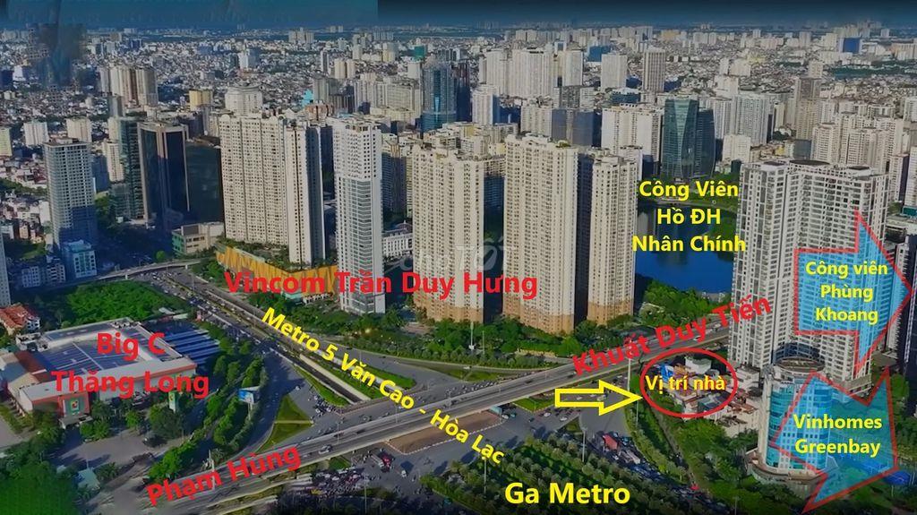 Chính chủ 60m2, MT 5m, ngã tư Khuất Duy Tiến+TDH, ga Metro,BigC,Vincom