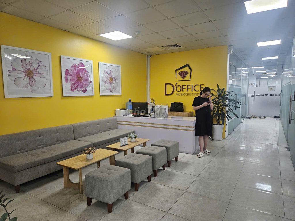 Chính chủ cho thuê văn phòng dt 110m2, mặt tiền 15m cực thoáng