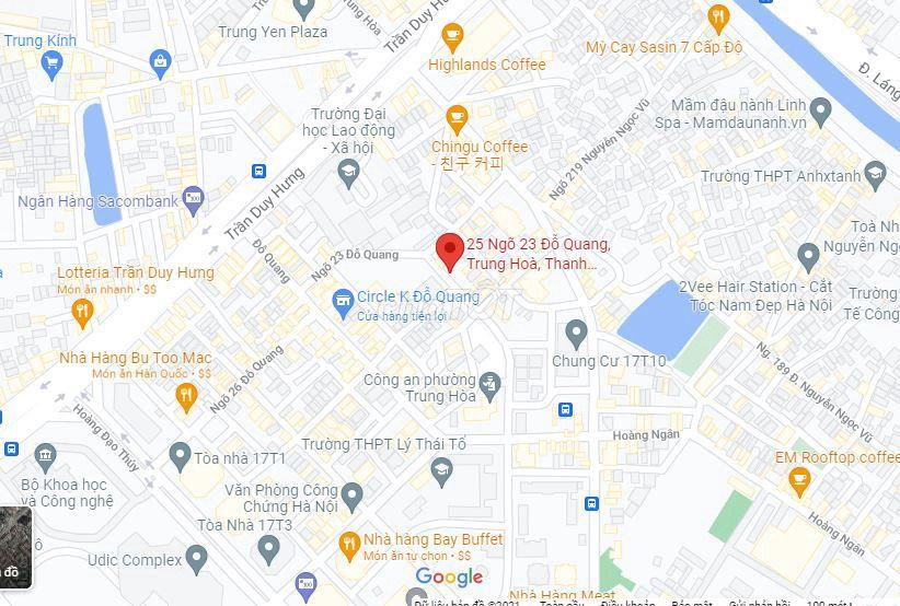 Cho Thuê Văn Phòng giá rẻ tại khu Trần Duy Hưng, đường ô tô đỗ