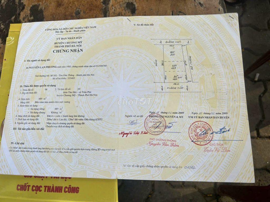 Bán 1 phần hoặc cả mảnh, đất 3 mặt tiền, ôtô tránh