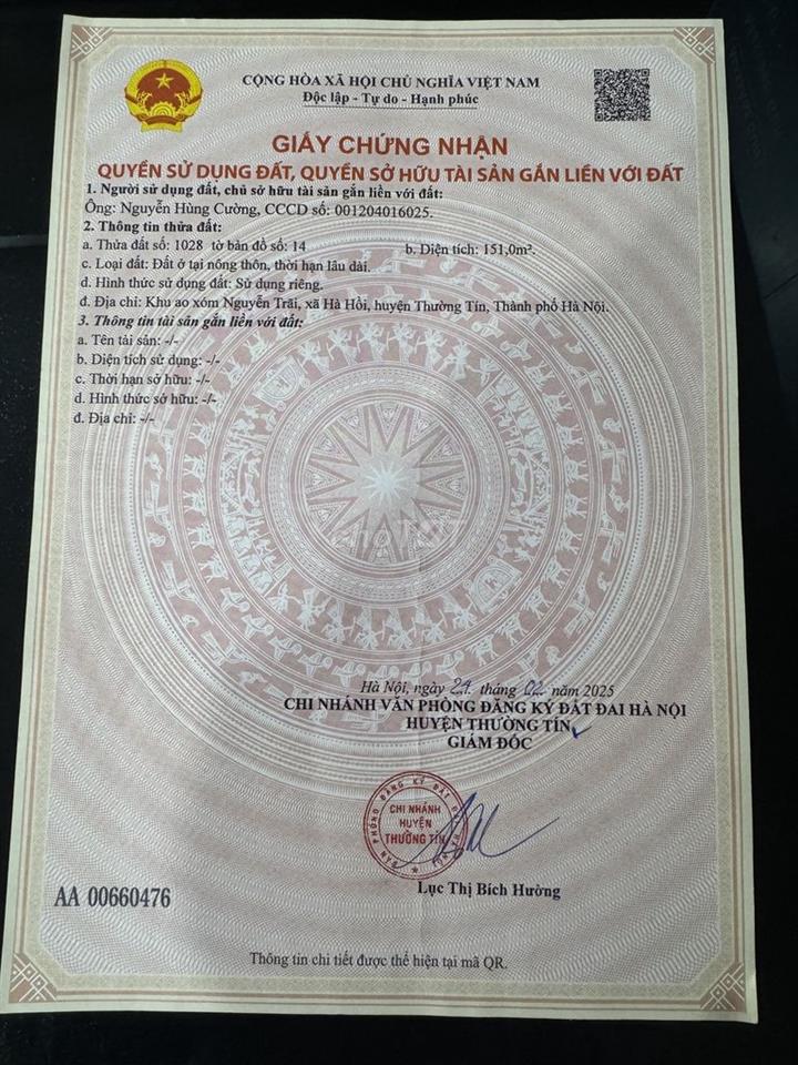 Bán đất thổ cư Tiên Dương - Phúc Thịnh - Hà Nội