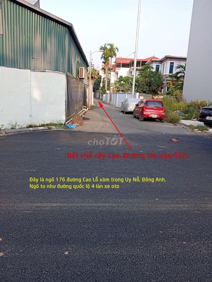 93m2 sẵn sổ đỏ chính chủ tại Xóm Trong, Uy Nỗ, Đông Anh, Hà Nội