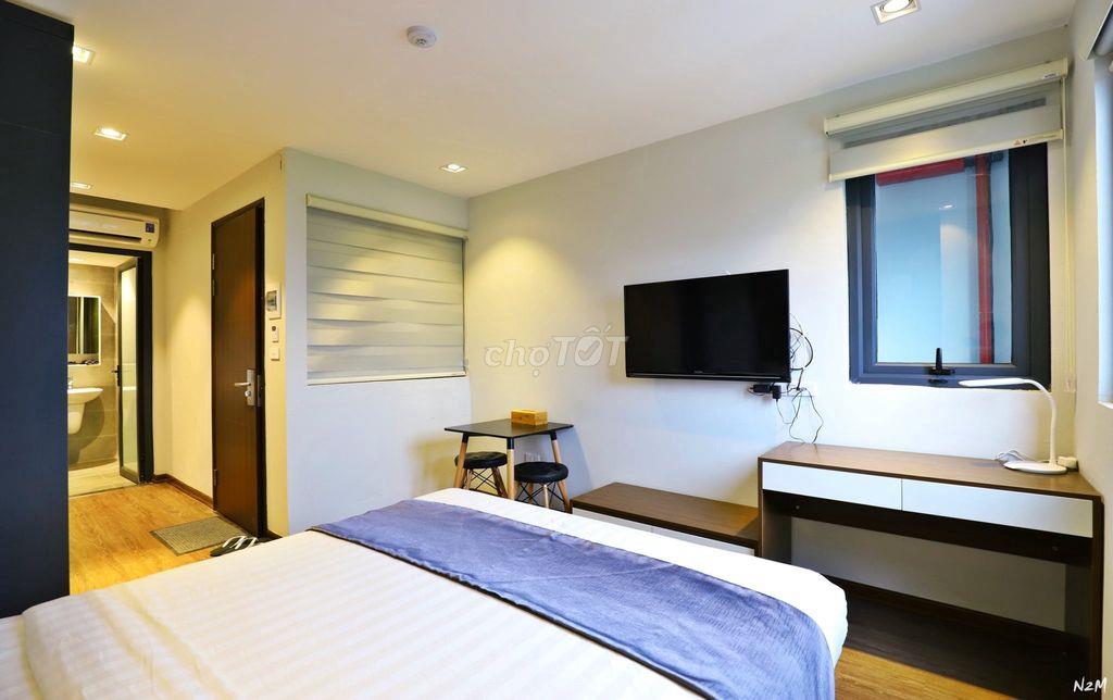 Cho Thuê Căn Hộ Dịch Vụ Studio Cao Cấp 30m² Âu Cơ Tây Hồ Hà Nội