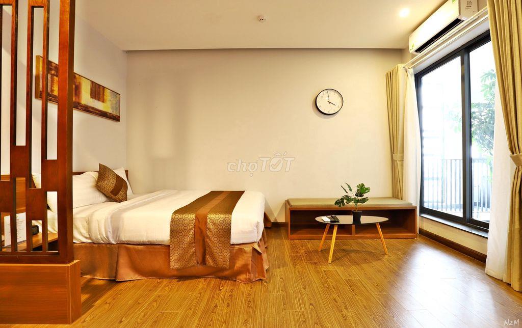 Cho Thuê Căn Hộ Dịch Vụ Studio Cao Cấp 40m² Âu Cơ Tây Hồ Hà Nội