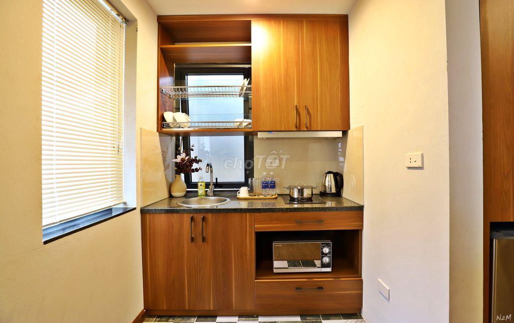 Cho Thuê Căn Hộ Dịch Vụ Studio Cao Cấp 40m² Âu Cơ Tây Hồ Hà Nội