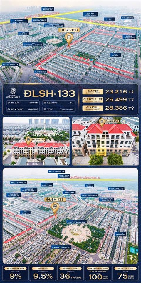 BT đơn lập San Hô 12m2 giá nhỉnh 16 tỷ shophouse 2 mặt tiền