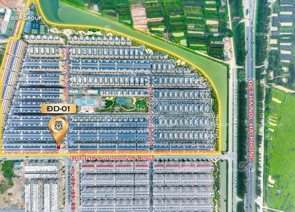 NHỈNH 13 TỶ PHÂN KHU COMPOUND KHÉP KÍN ĐẢO DỪA 132M2