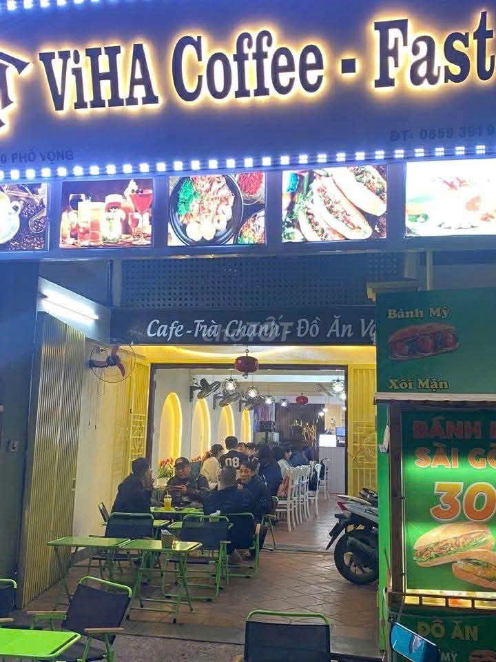 [SANG NHƯỢNG] QUÁN CAFE - FASTFOOD "VIHA COFFEE" MẶT PHỐ VỌNG