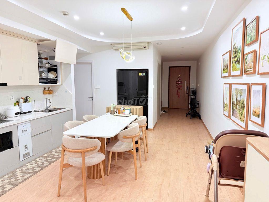 Chỉ 8x tỷ có ngay 3PN tòa B Mulberry Lane, 114m2 BC Đông Nam, full đồ