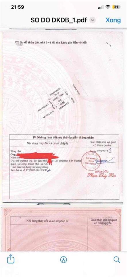 Chính chủ nhờ bán mảnh đất dịch vụ khu A Yên  Nghĩa giá 11 tỷ