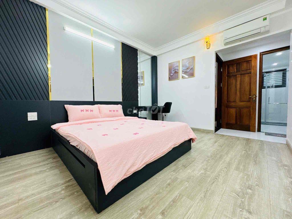 Trương Định 6 tầng thang máy - VF3 đỗ cửa , ngõ thông vừa ở vừa cho th