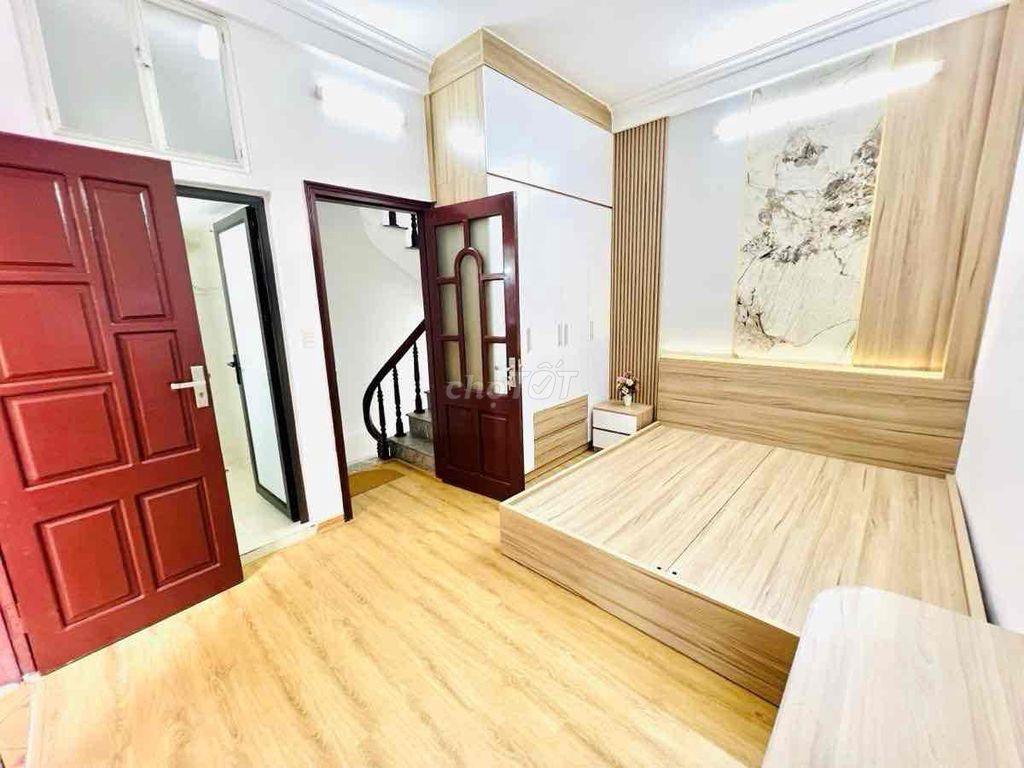 Căn góc Giáp Nhị, 2 thoáng, ngõ thông, gần ô tô, full nội thất 35m*5T