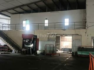 Cho thuê nhà xưởng kho bãi Khu An KHánh xe cont vào thoải mái