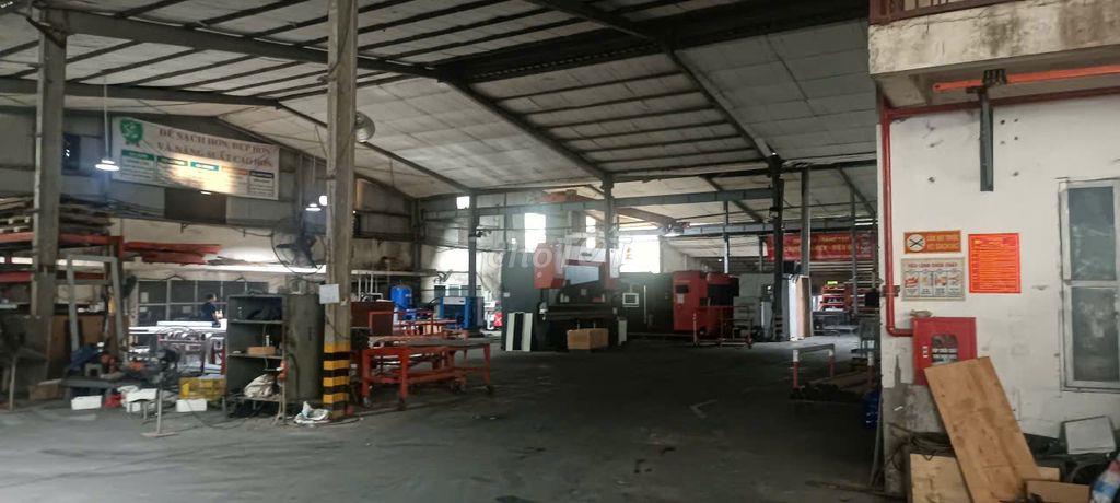 Cho thuê nhà xưởng kho bãi Khu An KHánh xe cont vào thoải mái