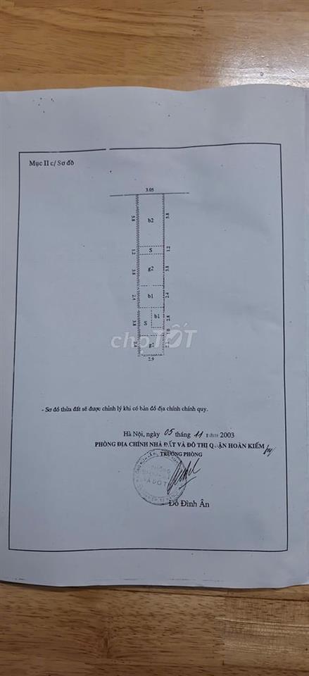 Chính chủ - Nhà 5 tầng Phúc Tân sát ĐL Sông Hồng-Ko dành cho tay Mơ!