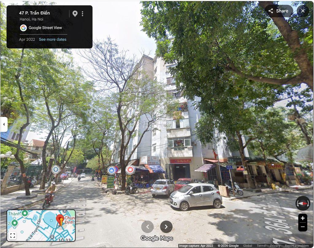 Chính chủ - CT8 Định Công - 74.16m2 view hồ Đầm Sòi, gần BV Bưu Điện