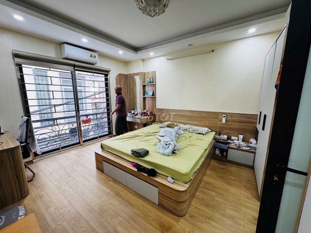 Bán Nhà Đẹp Hoàng Mai. 32m2, 5 tầng, mặt tiền 3.4m2, Ô tô tránh.