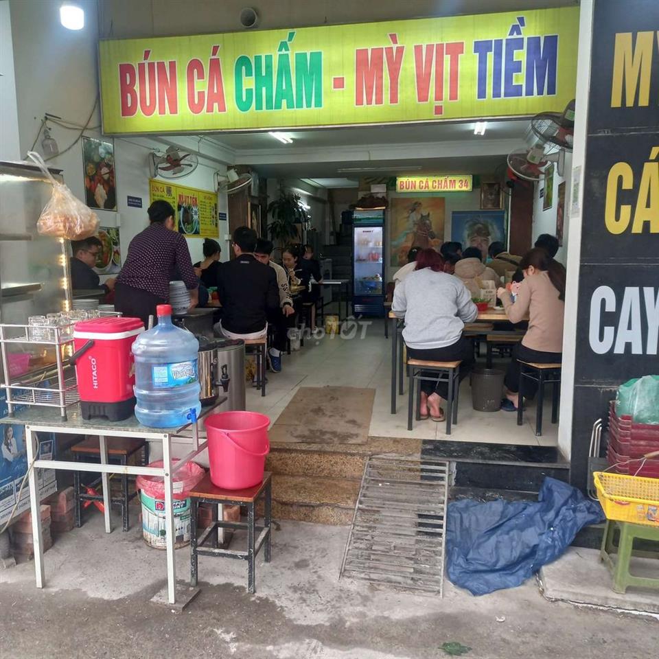 sang nhượng của hàng BÚN CÁ CHẤM - BÚN GIẢ CẦY