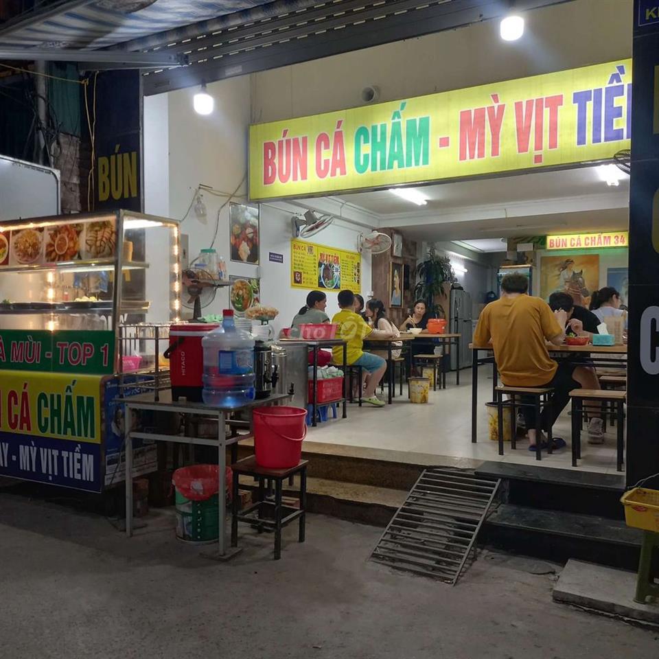 sang nhượng của hàng BÚN CÁ CHẤM - BÚN GIẢ CẦY
