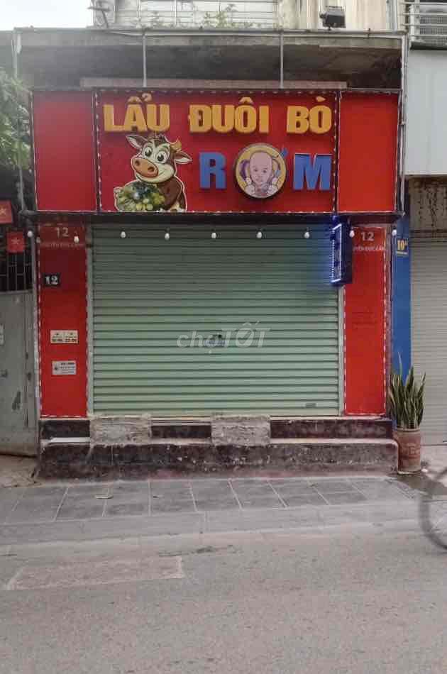 Cho thuê cửa hàng mặt phố Nguyễn Đức Cảnh
