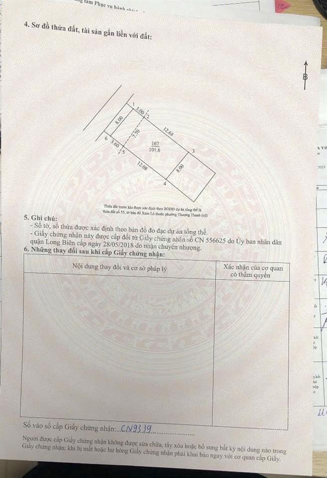 Bán đất đẹp tại số 61-63 ngách 2 ngõ 165 Thanh Am, 22 tỷ, 102m2
