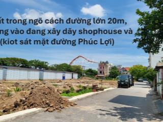Chính chủ bán đất ô tô vào nhà Phúc Lợi, Long Biên, 10,5 tỷ, 69 m2